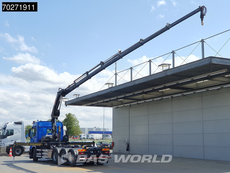 Scania G450 8X4 HIAB X-Hiduo 228 E-6 Crane + 18t Multilift Big-Axle Lift+Lenkachse Euro 6 - Camion ampliroll, Camion grue: photos 2 Scania G450 8X4 HIAB X-Hiduo 228 E-6 Crane + 18t Multilift Big-Axle Lift+Lenkachse Euro 6 - Camion ampliroll, Camion grue: photos 2