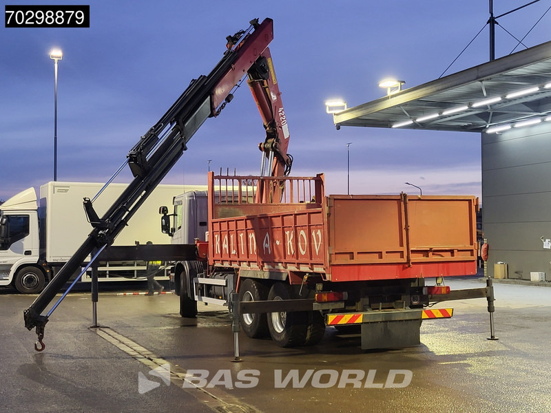 Scania P340 6X4 HMF 4220 K6 Crane Winch Tipper Full Steel Manual Gearbox - Camion benne, Camion grue: photos 5 Scania P340 6X4 HMF 4220 K6 Crane Winch Tipper Full Steel Manual Gearbox - Camion benne, Camion grue: photos 5