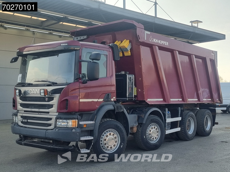 Scania P410 8X4 28m3 KH Kipper Big-Axle Steel suspension Euro 6 - Camion benne: photos 5 Scania P410 8X4 28m3 KH Kipper Big-Axle Steel suspension Euro 6 - Camion benne: photos 5