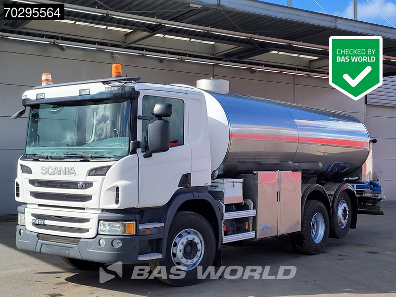 Scania P410 P 6X2 Lift+Steeringaxle Euro 6 - Camion citerne: photos 1 Scania P410 P 6X2 Lift+Steeringaxle Euro 6 - Camion citerne: photos 1
