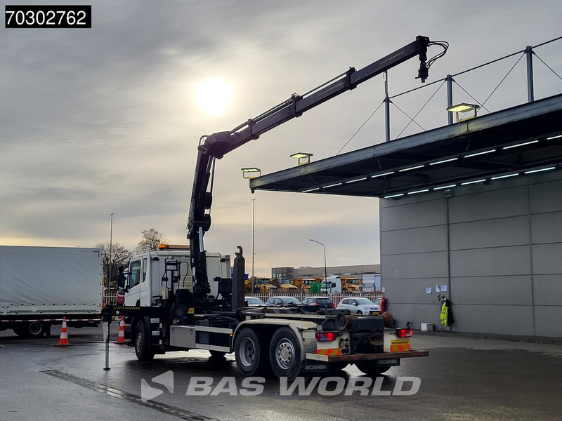 Scania P420 6X2 Hiab 166 ES-3 Hipro Crane Remote VDL 25tons hooklift Euro 5 - Camion ampliroll, Camion grue: photos 2 Scania P420 6X2 Hiab 166 ES-3 Hipro Crane Remote VDL 25tons hooklift Euro 5 - Camion ampliroll, Camion grue: photos 2