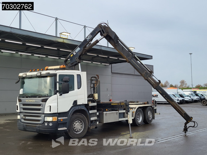 Scania P420 6X2 Hiab 166 ES-3 Hipro Crane Remote VDL 25tons hooklift Euro 5 - Camion ampliroll, Camion grue: photos 5 Scania P420 6X2 Hiab 166 ES-3 Hipro Crane Remote VDL 25tons hooklift Euro 5 - Camion ampliroll, Camion grue: photos 5