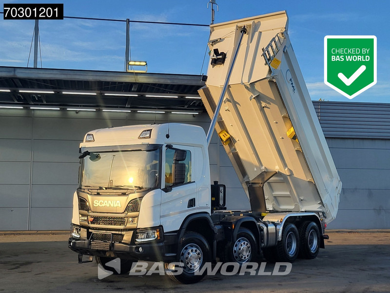 Scania P420 8X4 NEW 18m3 KH Tipper Big-Axle Steelsuspension Automatic Euro 6 - Camion benne: photos 1 Scania P420 8X4 NEW 18m3 KH Tipper Big-Axle Steelsuspension Automatic Euro 6 - Camion benne: photos 1