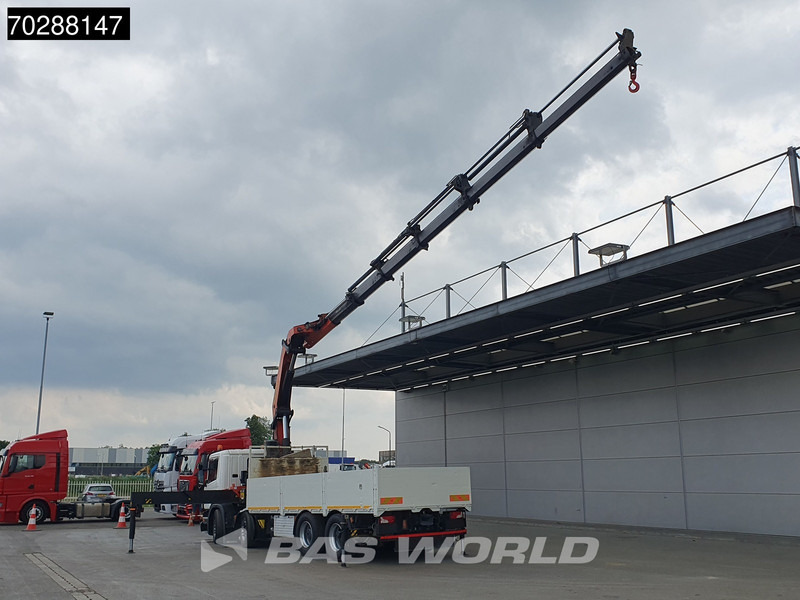 Scania P420 8X4 Palfinger PK 53002-SH Crane Lift+steering Manual Big-Axle Euro 5 - Camion plateau, Camion grue: photos 2 Scania P420 8X4 Palfinger PK 53002-SH Crane Lift+steering Manual Big-Axle Euro 5 - Camion plateau, Camion grue: photos 2