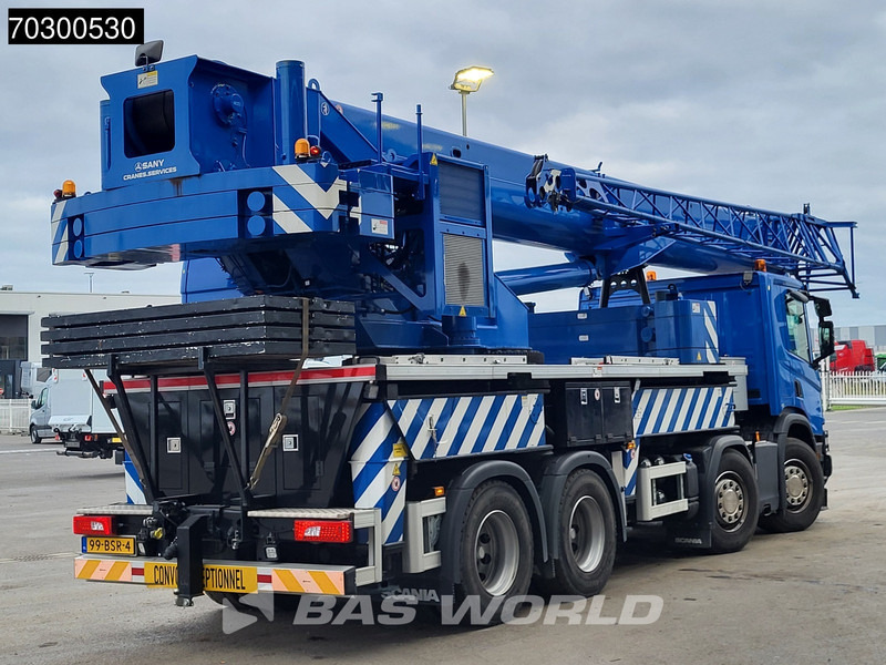 Scania P450 P 8X4 Palfinger/SANY SPC500E Telescopic Crane Retarder Navi Automatic Euro 6 - Camion grue: photos 5 Scania P450 P 8X4 Palfinger/SANY SPC500E Telescopic Crane Retarder Navi Automatic Euro 6 - Camion grue: photos 5