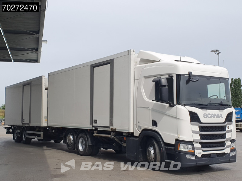 Scania R410 6X2 Carrier Supra 1250 Multi temp Retarder Ladebordwand Liftachse Euro 6 - Camion frigorifique: photos 3 Scania R410 6X2 Carrier Supra 1250 Multi temp Retarder Ladebordwand Liftachse Euro 6 - Camion frigorifique: photos 3