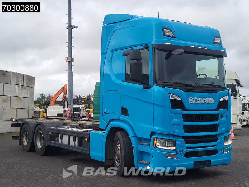 Scania R500 R 6X2 Full Air Retarder Lift Axle Euro 6 - Camion porte-conteneur/ Caisse mobile: photos 3 Scania R500 R 6X2 Full Air Retarder Lift Axle Euro 6 - Camion porte-conteneur/ Caisse mobile: photos 3
