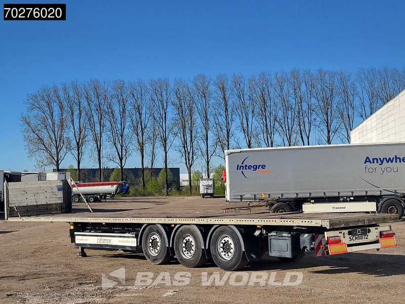 Schmitz Cargobull SCB*S3T 3 axles Liftachse - Semi-remorque plateau: photos 2 Schmitz Cargobull SCB*S3T 3 axles Liftachse - Semi-remorque plateau: photos 2