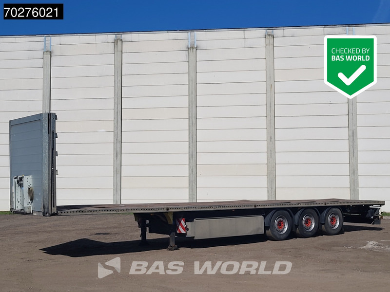 Schmitz Cargobull SCB*S3T 3 axles Liftachse - Semi-remorque plateau: photos 1 Schmitz Cargobull SCB*S3T 3 axles Liftachse - Semi-remorque plateau: photos 1