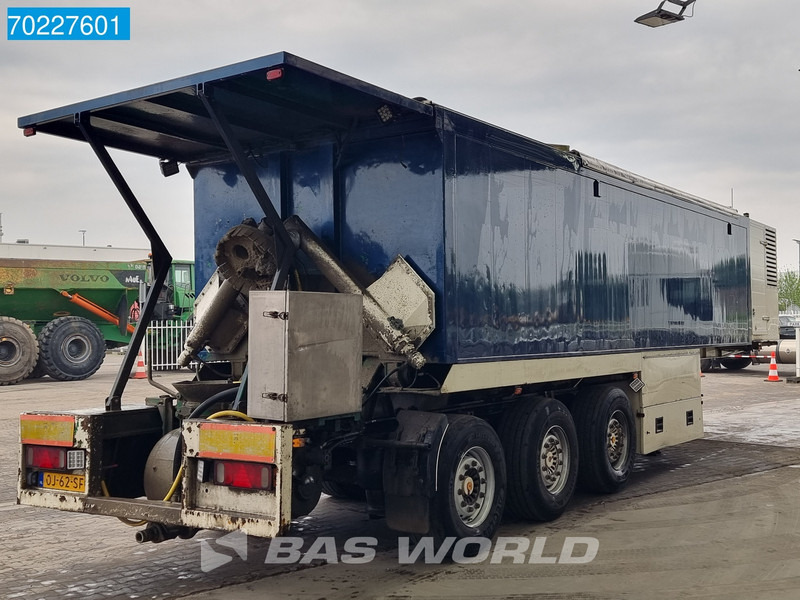 Semi-remorque Kwb P-453-STI-H 3 axles Cement Mortel Mortar 2xLenkachse TÜV 08-24: photos 6