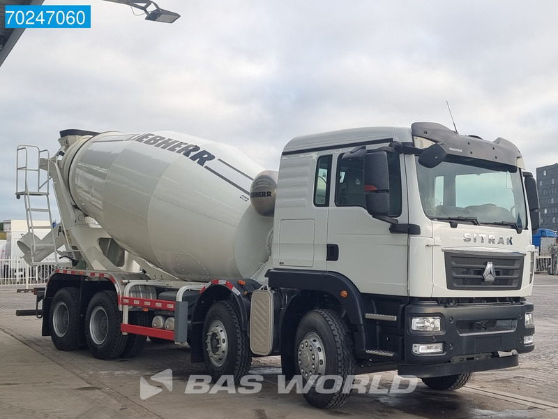 Sitrak G5 350 8X4 8m3 Liebherr HTM 804 H Mixer Big-Axle Steelsuspension - Camion malaxeur: photos 3 Sitrak G5 350 8X4 8m3 Liebherr HTM 804 H Mixer Big-Axle Steelsuspension - Camion malaxeur: photos 3