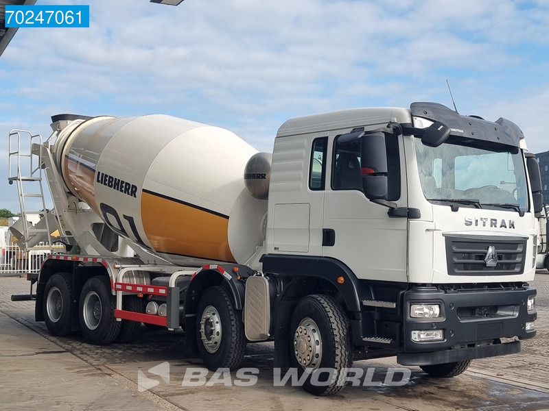 Sitrak G5 350 8X4 NEW! 8m3 Liebherr Mixer Big-Axle Steel Suspension - Camion malaxeur: photos 3 Sitrak G5 350 8X4 NEW! 8m3 Liebherr Mixer Big-Axle Steel Suspension - Camion malaxeur: photos 3