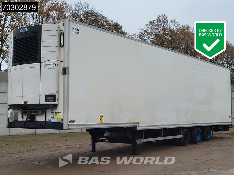 Talson Carrier Vector 1550 3 axles NL-Trailer Mega Aircargo Rollenbett Liftachse Blumenbreit - Semi-remorque frigorifique: photos 1 Talson Carrier Vector 1550 3 axles NL-Trailer Mega Aircargo Rollenbett Liftachse Blumenbreit - Semi-remorque frigorifique: photos 1