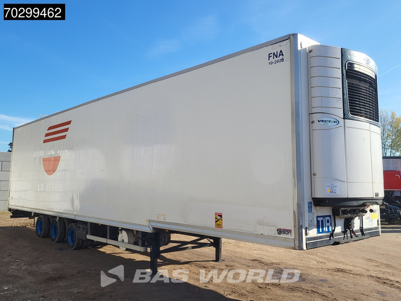 Talson Carrier Vector 1550 3 axles NL-Trailer Mega Aircargo Rollenbett Luftfracht Liftachse Blumenbreit - Semi-remorque frigorifique: photos 3 Talson Carrier Vector 1550 3 axles NL-Trailer Mega Aircargo Rollenbett Luftfracht Liftachse Blumenbreit - Semi-remorque frigorifique: photos 3