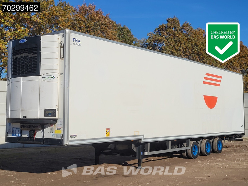 Talson Carrier Vector 1550 3 axles NL-Trailer Mega Aircargo Rollenbett Luftfracht Liftachse Blumenbreit - Semi-remorque frigorifique: photos 1 Talson Carrier Vector 1550 3 axles NL-Trailer Mega Aircargo Rollenbett Luftfracht Liftachse Blumenbreit - Semi-remorque frigorifique: photos 1