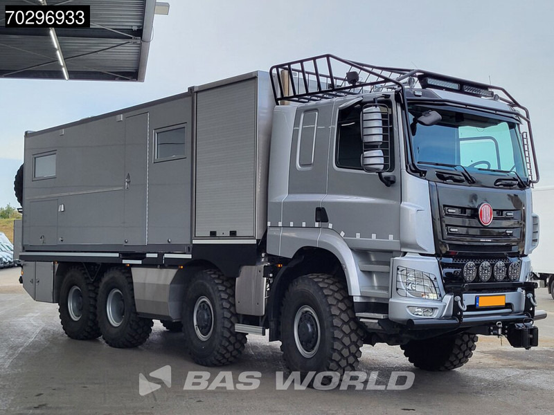 Tatra T158 8X8 NL-Truck 8x8 Off-Grid Camper Hydraulic Winch Generator Retarder Airco Euro 6 - Camping-car intégral: photos 3 Tatra T158 8X8 NL-Truck 8x8 Off-Grid Camper Hydraulic Winch Generator Retarder Airco Euro 6 - Camping-car intégral: photos 3
