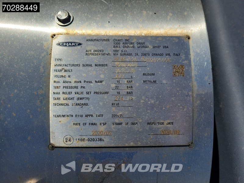Tracteur routier Iveco S-Way 460 4X2 LNG! Retarder Mega 2xTanks Navi ACC LED Euro 6: photos 15