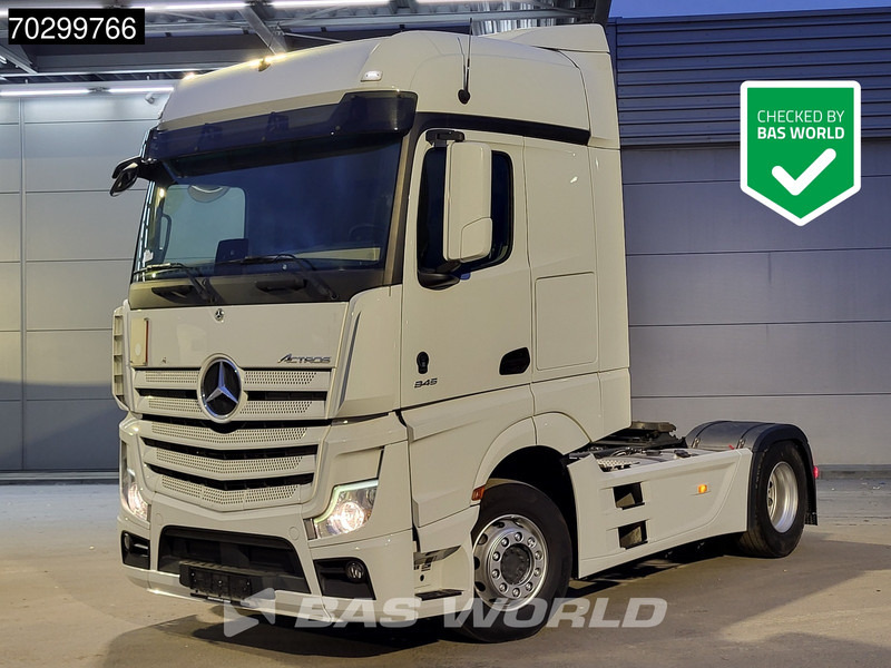 Mercedes-Benz Actros 1845 4X2 Retarder 2xTanks Standklima PPC ACC Euro 6 - Tracteur routier: photos 1 Mercedes-Benz Actros 1845 4X2 Retarder 2xTanks Standklima PPC ACC Euro 6 - Tracteur routier: photos 1