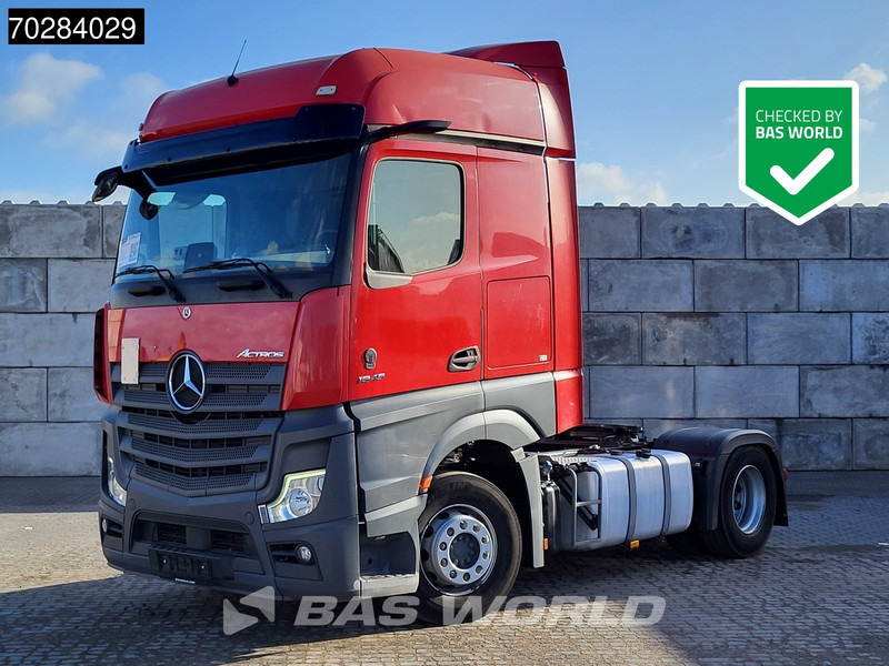 Mercedes-Benz Actros 1845 Actros 4X2 BigSpace 2xTanks Mirror Cam Euro 6 - Tracteur routier: photos 1 Mercedes-Benz Actros 1845 Actros 4X2 BigSpace 2xTanks Mirror Cam Euro 6 - Tracteur routier: photos 1