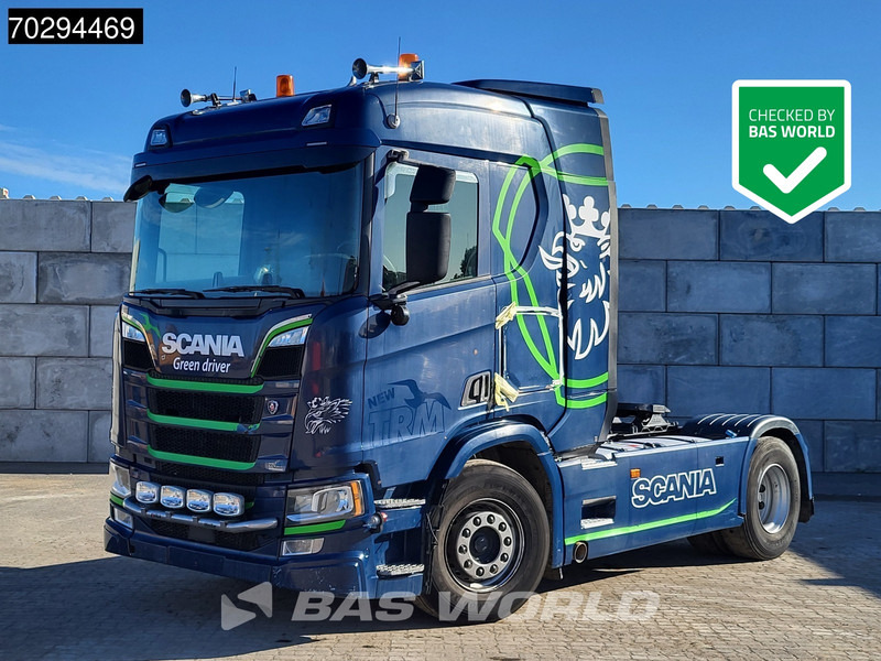 Scania R500 4X2 Retarder Full-Air Hydraulik Leder Navi Euro 6 - Tracteur routier: photos 1 Scania R500 4X2 Retarder Full-Air Hydraulik Leder Navi Euro 6 - Tracteur routier: photos 1