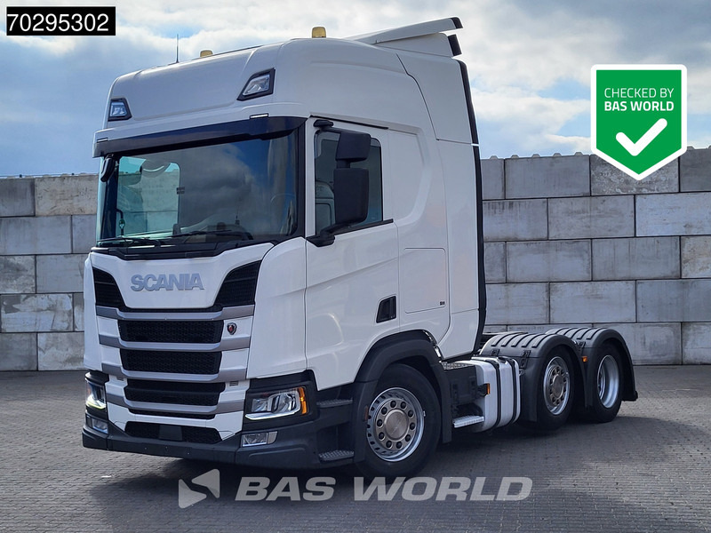 Scania R500 R 6X2 Full-Air Retarder 2xTanks Lift+Lenkachse Leder ACC LED Navi Euro 6 - Tracteur routier: photos 1 Scania R500 R 6X2 Full-Air Retarder 2xTanks Lift+Lenkachse Leder ACC LED Navi Euro 6 - Tracteur routier: photos 1