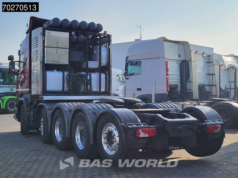 Scania R730 10X4 160T! Retarder 2x Tanks Big-Axle Drumbrakes Full-Air Hydraulik Navi Standklima Alcoa's - Tracteur routier: photos 2 Scania R730 10X4 160T! Retarder 2x Tanks Big-Axle Drumbrakes Full-Air Hydraulik Navi Standklima Alcoa's - Tracteur routier: photos 2