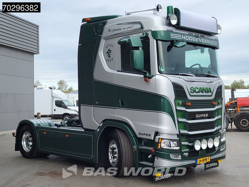 Tracteur routier Scania S450 S 4X2 NL-Truck Full-Air Retarder Alcoa's Leder ACC LED: photos 15
