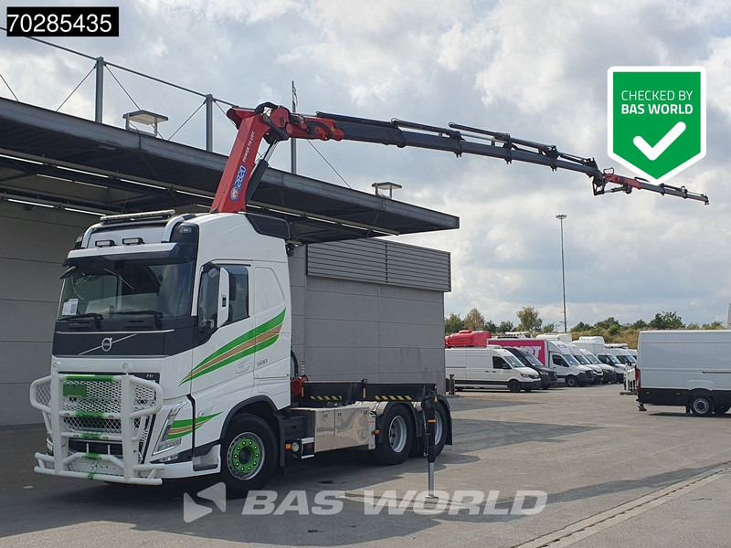 Volvo FH 500 FH 6X4 Full-Air Liftachse HMF 2820K-RCS Crane+JIB Remote Control I-ParkCool VDS LED Kran - Tracteur routier: photos 1 Volvo FH 500 FH 6X4 Full-Air Liftachse HMF 2820K-RCS Crane+JIB Remote Control I-ParkCool VDS LED Kran - Tracteur routier: photos 1