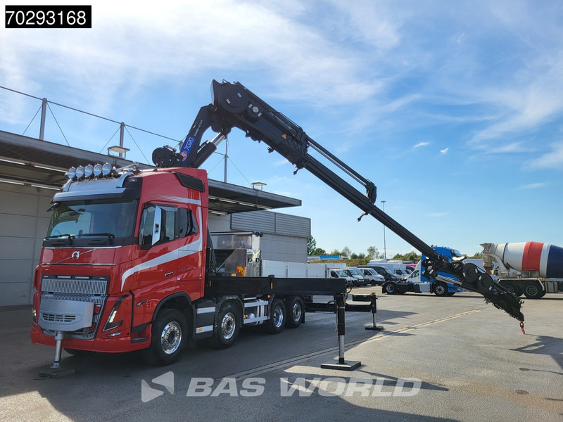 Tracteur routier Volvo FH16 650 FH16 8X2 Tractorhead HMF 7020K-RCS Crane + Fly-Jib Lift+Steering Axle Navi ACC: photos 12