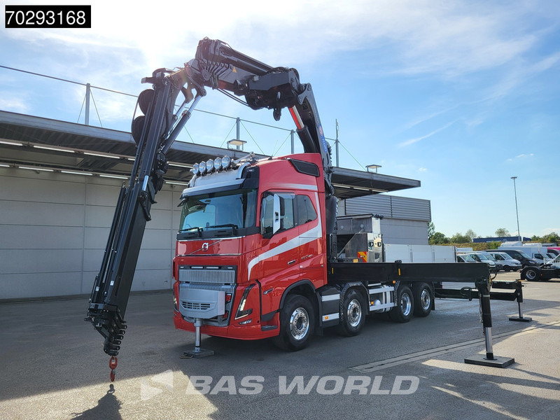Tracteur routier Volvo FH16 650 FH16 8X2 Tractorhead HMF 7020K-RCS Crane + Fly-Jib Lift+Steering Axle Navi ACC: photos 18