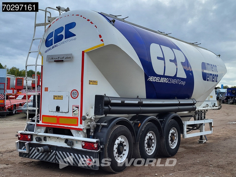 Turbos-Hoet SVM67/39 39000 Liftachse Cement - Semi-remorque citerne: photos 5 Turbos-Hoet SVM67/39 39000 Liftachse Cement - Semi-remorque citerne: photos 5