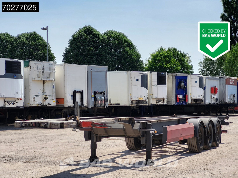 Van Hool 3 axles - Semi-remorque porte-conteneur/ Caisse mobile: photos 1 Van Hool 3 axles - Semi-remorque porte-conteneur/ Caisse mobile: photos 1