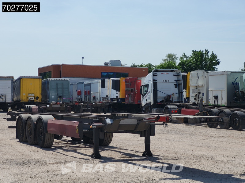 Van Hool 3 axles - Semi-remorque porte-conteneur/ Caisse mobile: photos 5 Van Hool 3 axles - Semi-remorque porte-conteneur/ Caisse mobile: photos 5