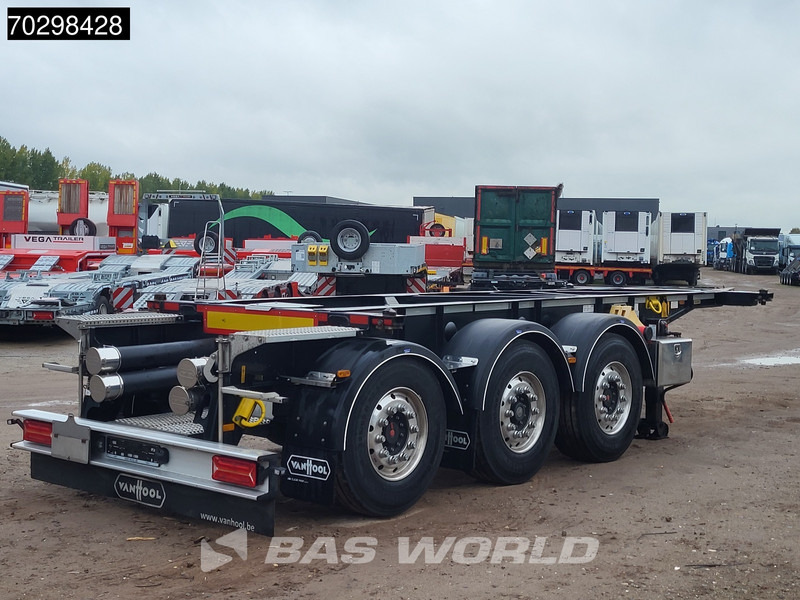 Van Hool FS3444-10 AK u2 3 axles Liftachse ADR 20ft - Semi-remorque porte-conteneur/ Caisse mobile: photos 5 Van Hool FS3444-10 AK u2 3 axles Liftachse ADR 20ft - Semi-remorque porte-conteneur/ Caisse mobile: photos 5