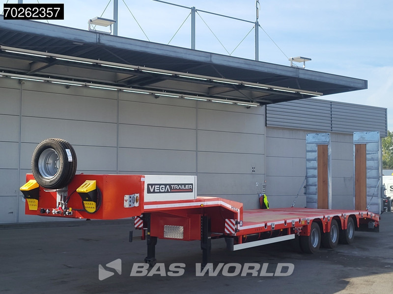 Vega Lowbed 2 axles NEW Hydr. Ramps. Lift+Steering Axle - Semi-remorque surbaissé: photos 2 Vega Lowbed 2 axles NEW Hydr. Ramps. Lift+Steering Axle - Semi-remorque surbaissé: photos 2