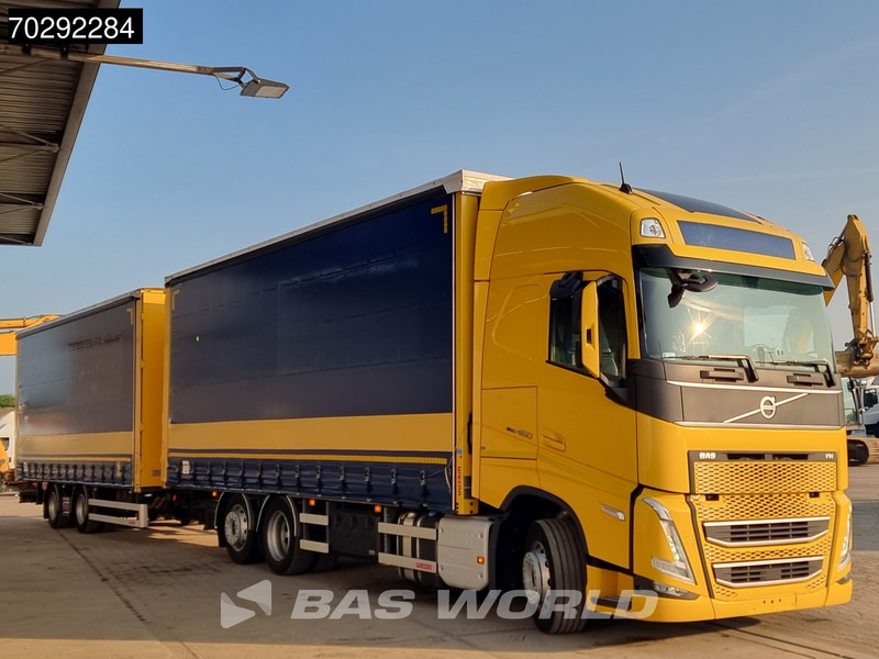 Volvo FH 460 6X2 LNG JUMBO LKW ACC Navi Standklima Liftachse Euro 6 - Camion à rideaux coulissants: photos 5 Volvo FH 460 6X2 LNG JUMBO LKW ACC Navi Standklima Liftachse Euro 6 - Camion à rideaux coulissants: photos 5