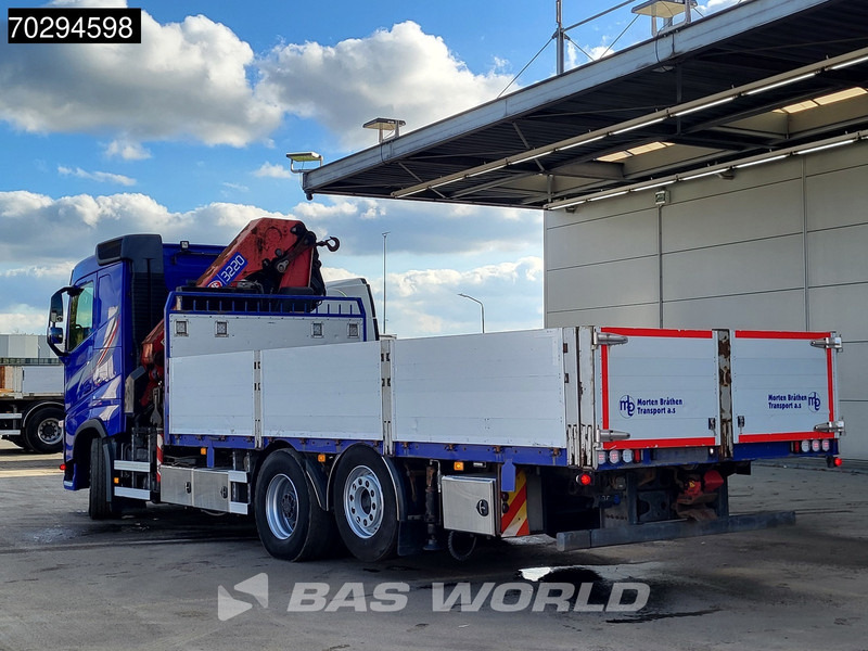Camion plateau, Camion grue Volvo FH 540 FH 6X2 HMF 3220-K7 Crane Kran Lift-Axle Big-Axle Xenon Automatic Euro 6: photos 9 Camion plateau, Camion grue Volvo FH 540 FH 6X2 HMF 3220-K7 Crane Kran Lift-Axle Big-Axle Xenon Automatic Euro 6: photos 9
