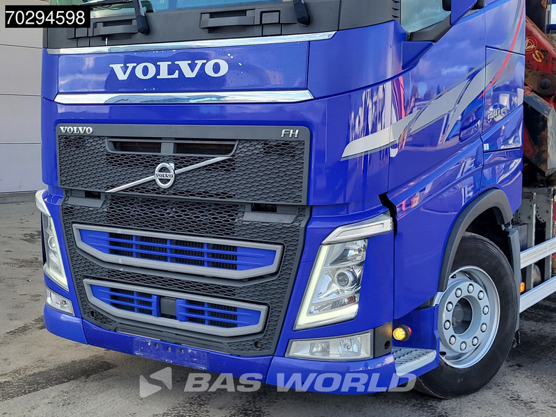Camion plateau, Camion grue Volvo FH 540 FH 6X2 HMF 3220-K7 Crane Kran Lift-Axle Big-Axle Xenon Automatic Euro 6: photos 14 Camion plateau, Camion grue Volvo FH 540 FH 6X2 HMF 3220-K7 Crane Kran Lift-Axle Big-Axle Xenon Automatic Euro 6: photos 14