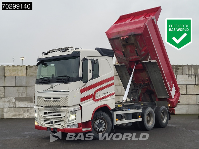 Volvo FH 540 FH 6X4 10m3 tipper Big-Axle Sleepercab Automatic Euro 6 - Camion benne: photos 1 Volvo FH 540 FH 6X4 10m3 tipper Big-Axle Sleepercab Automatic Euro 6 - Camion benne: photos 1