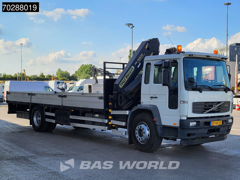 Camion plateau, Camion grue Volvo FL 220 FL 4X2 NL-Truck Palfinger PK 15500 Crane Manual Euro 3: photos 11