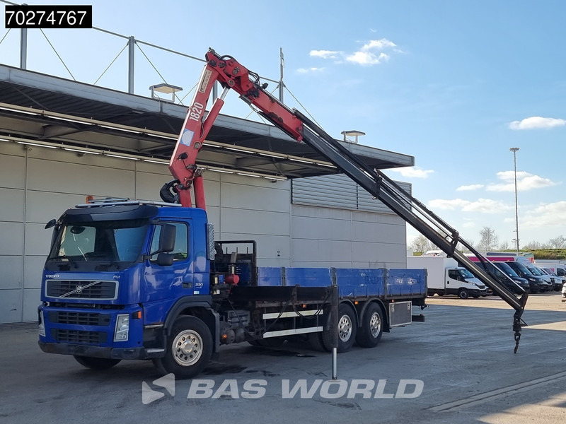 Volvo FM 330 6X2 HMF 1820 K3 Kran Crane Lift+Steering Axle Xenon Euro 5 - Camion plateau, Camion grue: photos 5 Volvo FM 330 6X2 HMF 1820 K3 Kran Crane Lift+Steering Axle Xenon Euro 5 - Camion plateau, Camion grue: photos 5