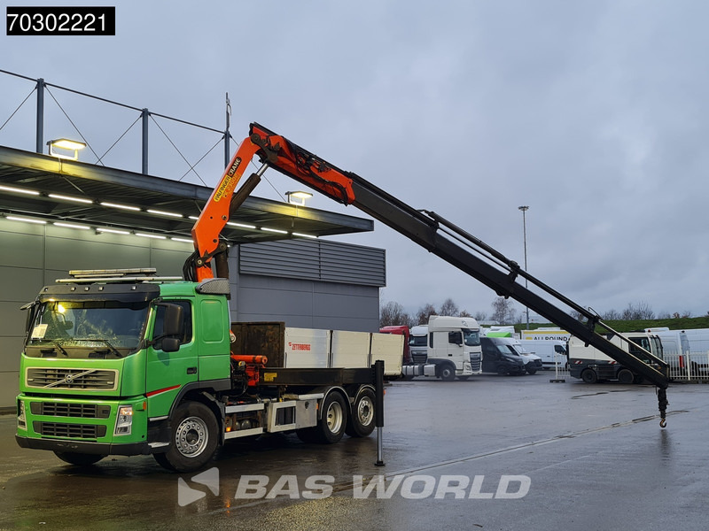 Volvo FM 340 FM 6X2 Palfinger PK23002 Crane 10m3 3-way tipper Lift+steering axle Euro 5 - Camion benne, Camion grue: photos 5 Volvo FM 340 FM 6X2 Palfinger PK23002 Crane 10m3 3-way tipper Lift+steering axle Euro 5 - Camion benne, Camion grue: photos 5