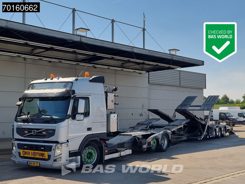 Volvo FM 460 6X2 VEB+ Truck Transporter Rolfo C3J1 Xenon Euro 5 - Camion porte-voitures: photos 1 Volvo FM 460 6X2 VEB+ Truck Transporter Rolfo C3J1 Xenon Euro 5 - Camion porte-voitures: photos 1