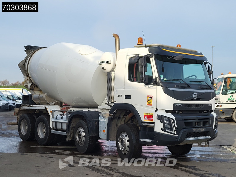 Volvo FMX 410 8X4 9m3 Liebherr mixer Steelsuspension Automatic Euro 6 - Camion malaxeur: photos 3 Volvo FMX 410 8X4 9m3 Liebherr mixer Steelsuspension Automatic Euro 6 - Camion malaxeur: photos 3