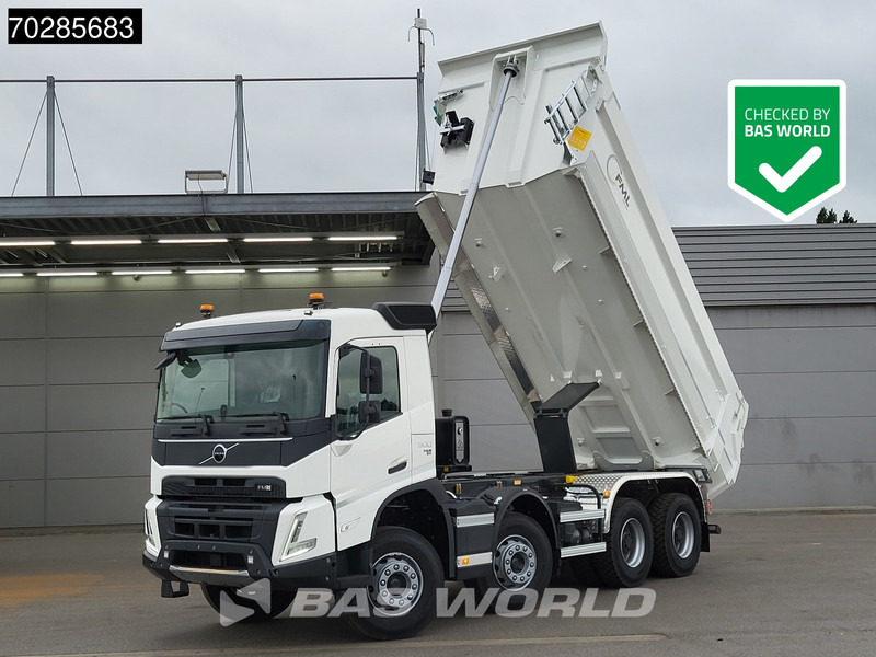 Volvo FMX 500 8X4 19m3 KH-Tipper Steel suspension Automatic BigAxle Euro 6 Nieuw! - Camion benne: photos 1 Volvo FMX 500 8X4 19m3 KH-Tipper Steel suspension Automatic BigAxle Euro 6 Nieuw! - Camion benne: photos 1