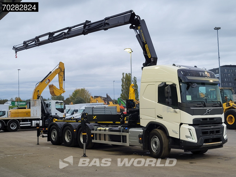 Volvo FMX 500 8X4 NEW! Palfinger PK33002 Crane + HT22TEC Hooklift Lift-Steering Axle - Camion ampliroll, Camion grue: photos 3 Volvo FMX 500 8X4 NEW! Palfinger PK33002 Crane + HT22TEC Hooklift Lift-Steering Axle - Camion ampliroll, Camion grue: photos 3