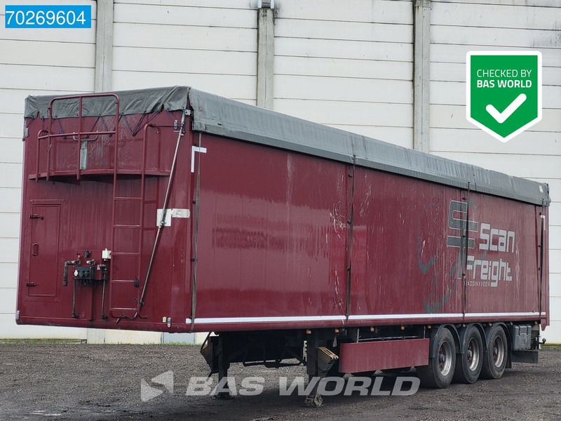 Kraker CF200 3 axles 92m3 10mm CF200 Liftachse TUV 11/25 BPW - Semi-remorque à fond mouvant: photos 1 Kraker CF200 3 axles 92m3 10mm CF200 Liftachse TUV 11/25 BPW - Semi-remorque à fond mouvant: photos 1