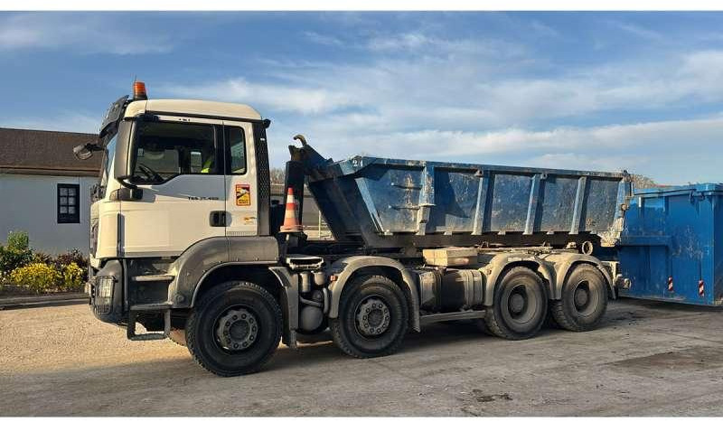 MAN Camion Ampliroll TGS 35.460 8X4 - Camion ampliroll: photos 1 MAN Camion Ampliroll TGS 35.460 8X4 - Camion ampliroll: photos 1