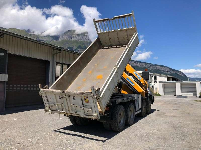 MAN GRUE F2000 - Camion benne: photos 4 MAN GRUE F2000 - Camion benne: photos 4
