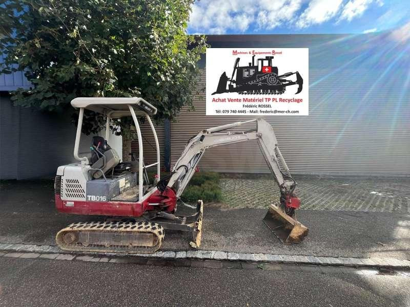 Takeuchi TB016 - Mini pelle: photos 1 Takeuchi TB016 - Mini pelle: photos 1